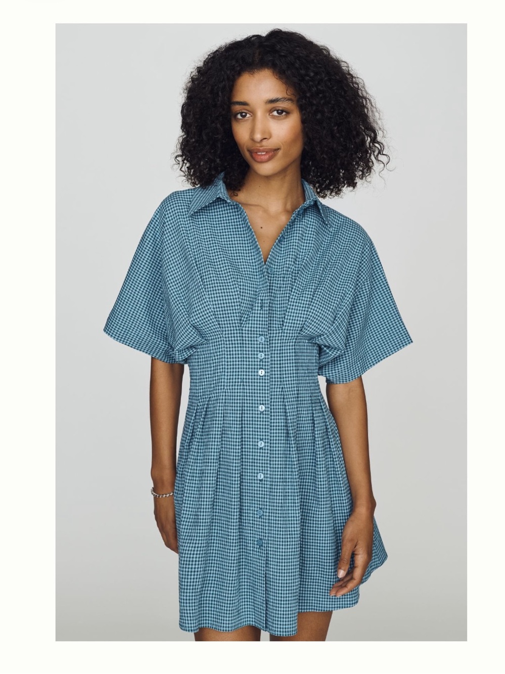 Tobie Mini Shirtdress by Exquise